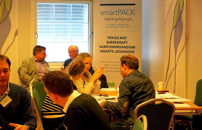 smartPACK er et klyngesamarbeid om emballasje.